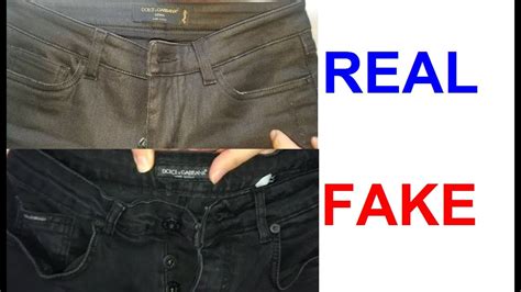 how to spot fake dolce and gabbana jeans|false dolce gabbana patterns.